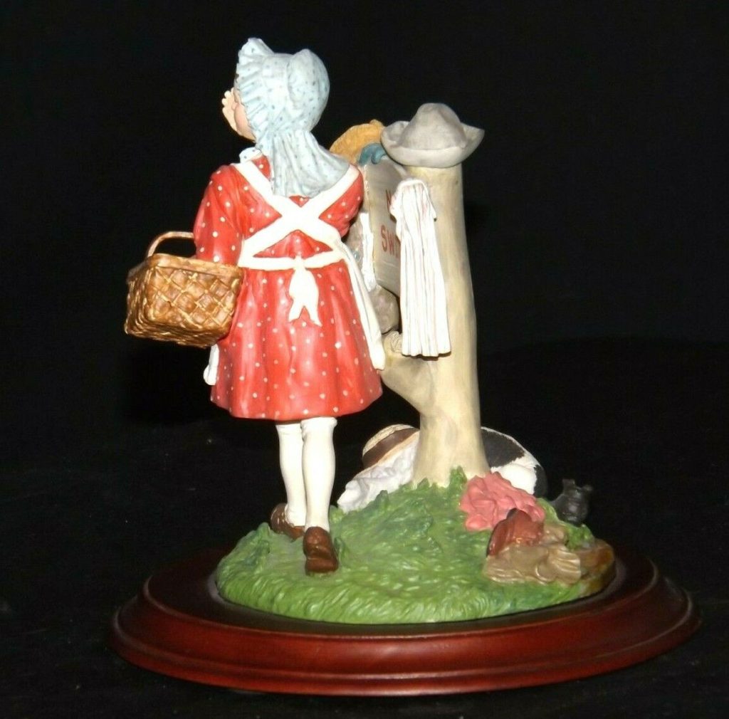 Days to Remember Norman Rockwell Girl No Swimming Figurine AA19-1649 ...