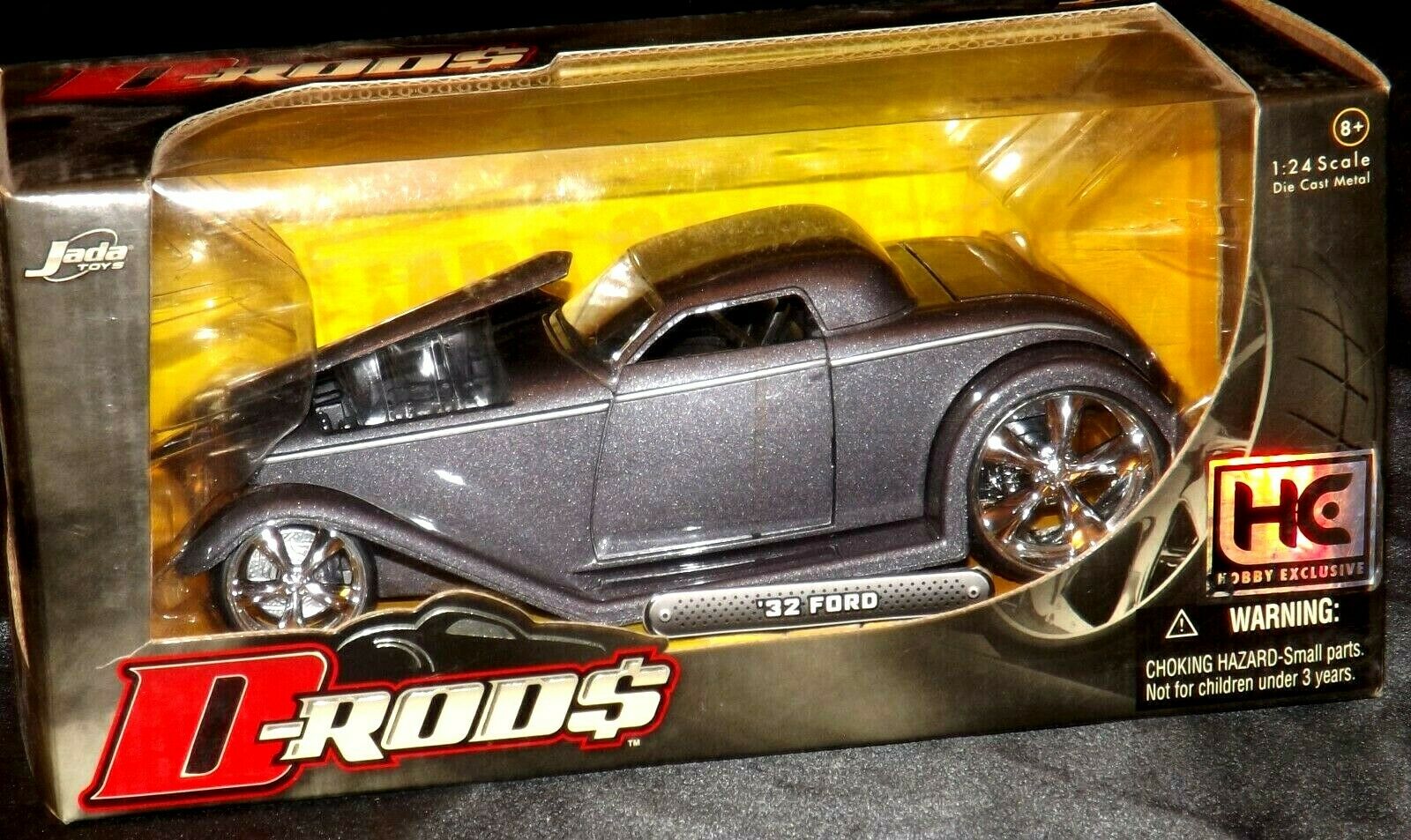 Jada Toys D-Rods 32 Ford - 1:24 Scale AA20-NC8134 Vintage Collectible