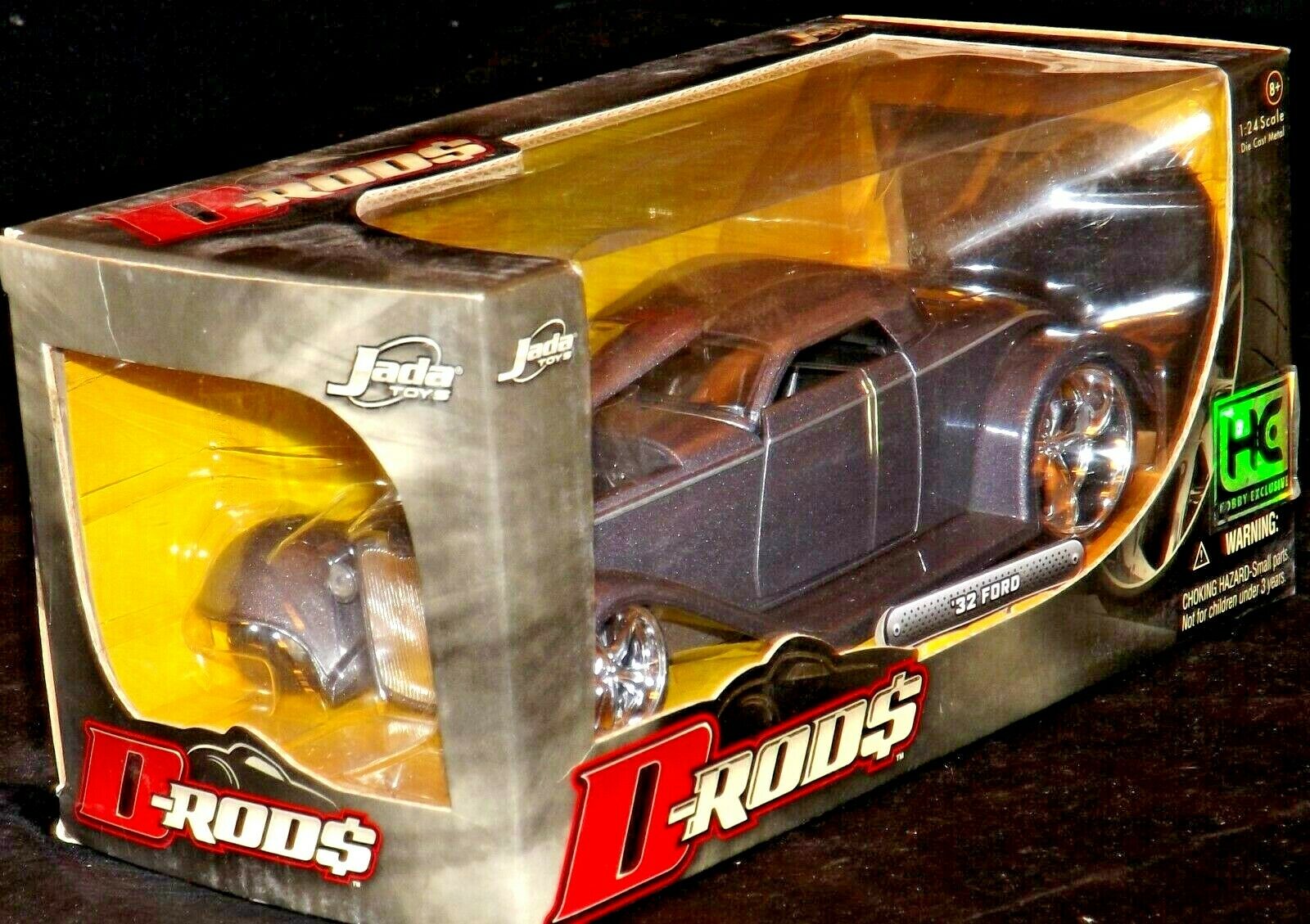 Jada Toys D-Rods 32 Ford – 1:24 Scale AA20-NC8134 Vintage