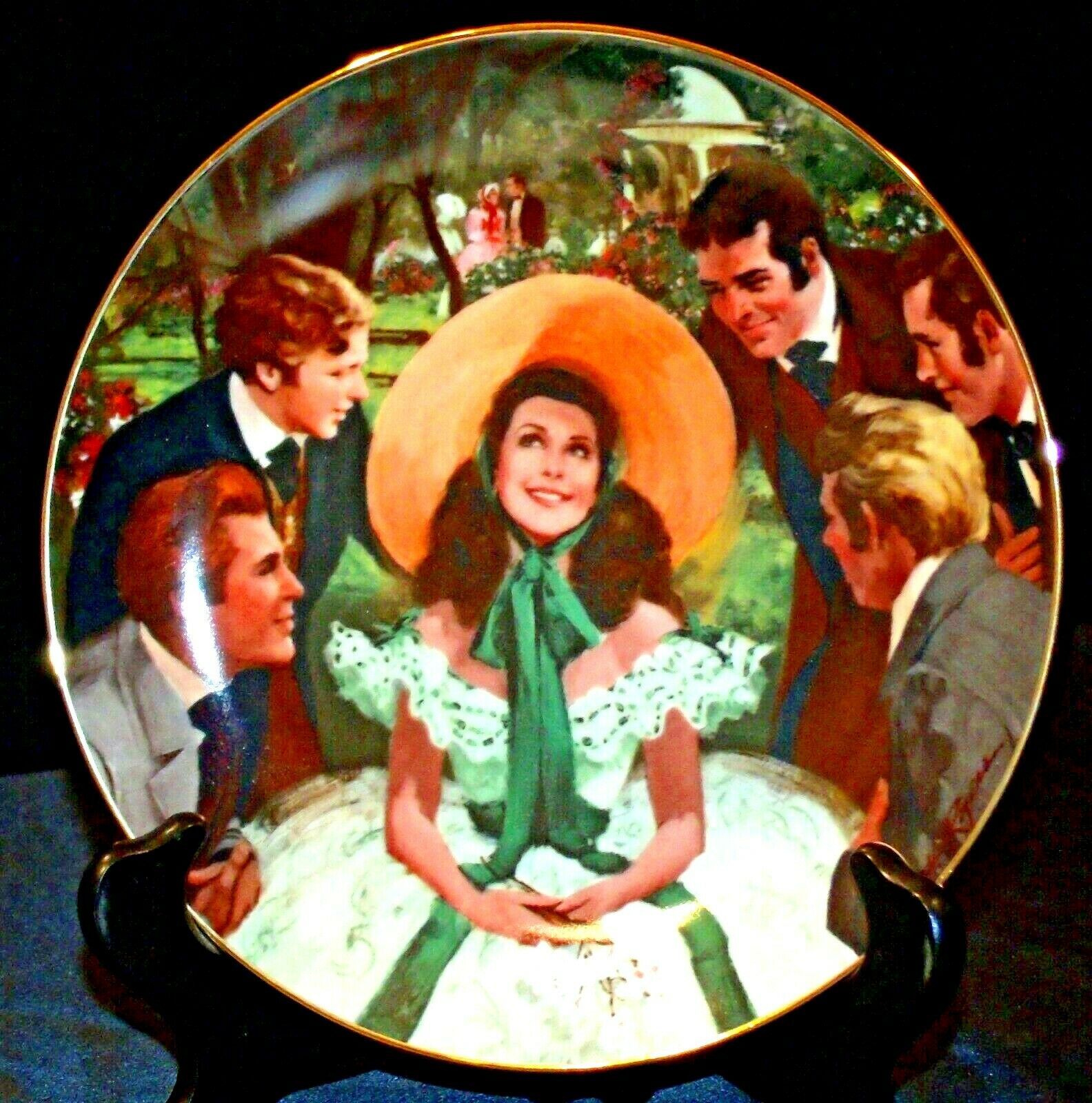 WL George Plate Scarlet and her Suitors