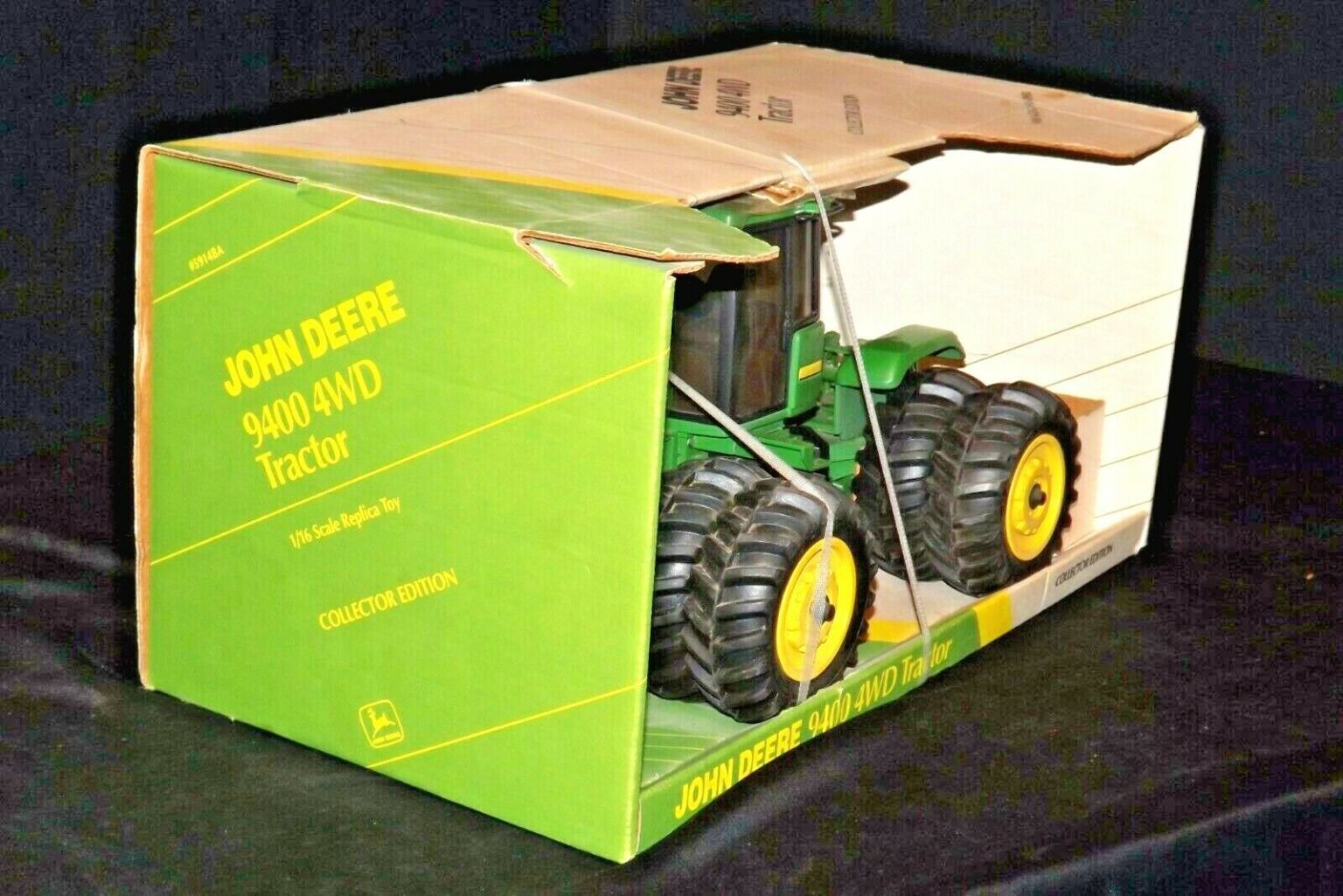 1996 John Deere 9400 4 Wd Replica Toy Tractor Collector Edition 116 Scale Ertl Angels Auction 2398