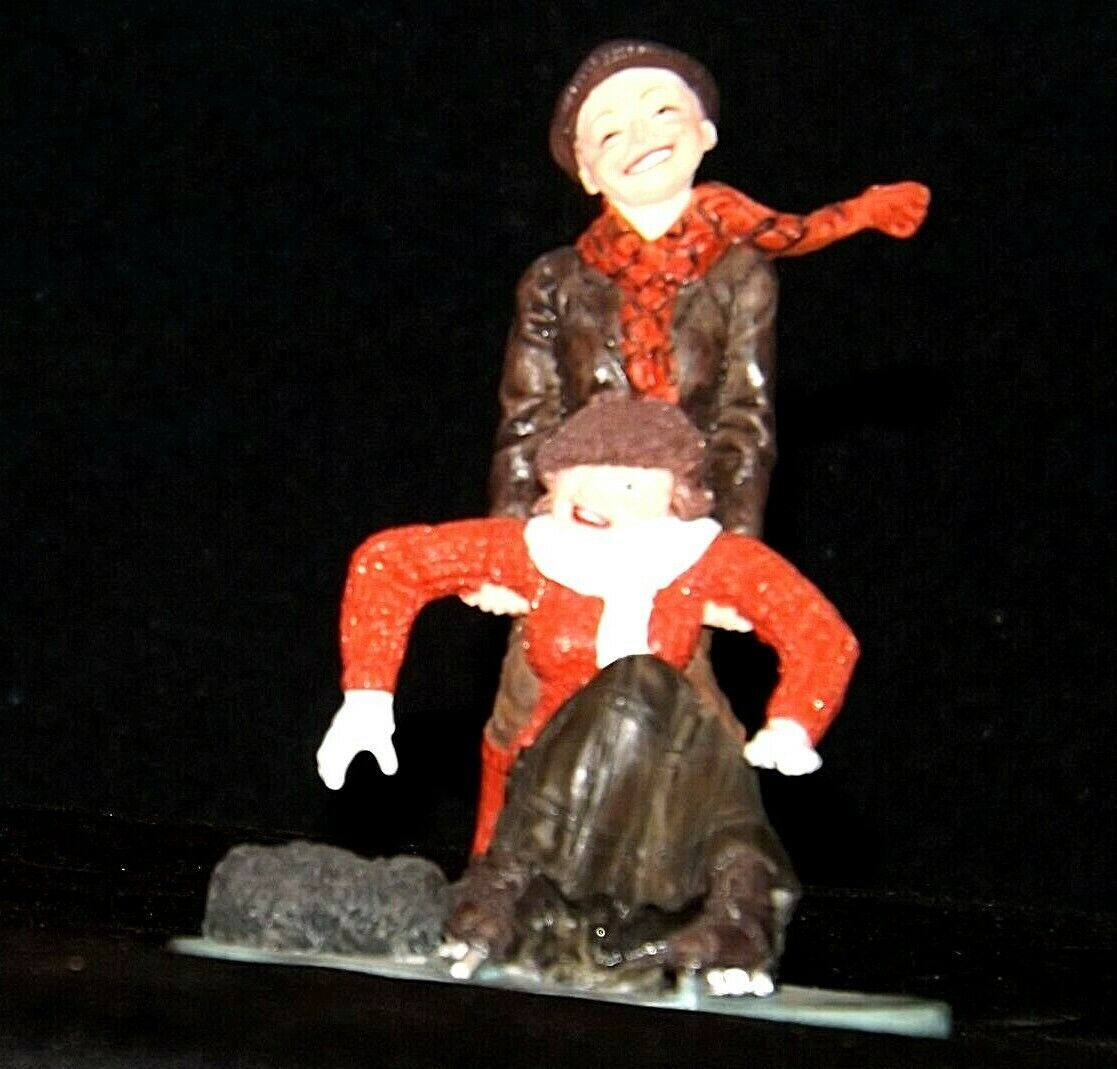 norman rockwell figurines fishing for sale