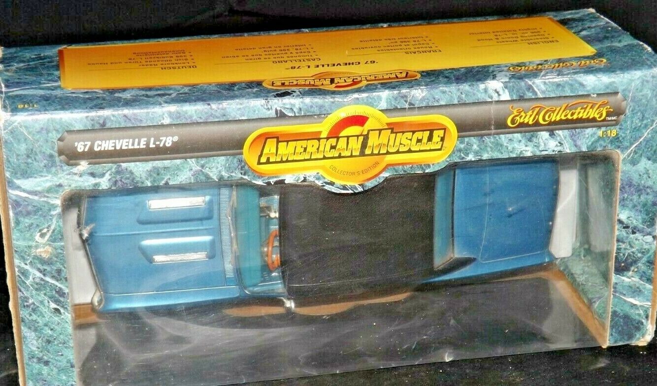 1967 Chevelle L-78 American Muscle Ertl Collectibles AA20-NC8173