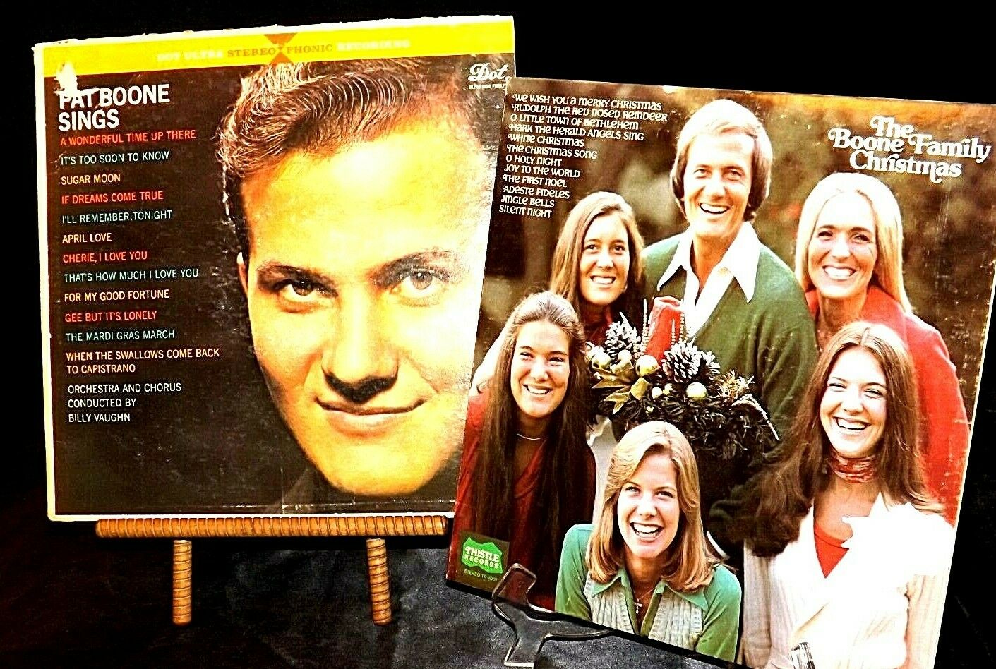 Pat Boone – Pat Boone Sings and The Pat Boone Family – The Boone