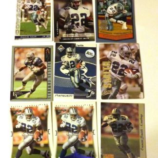 Emmitt Smith football card (Dallas Cowboys Super Bowl) 1994 Topps