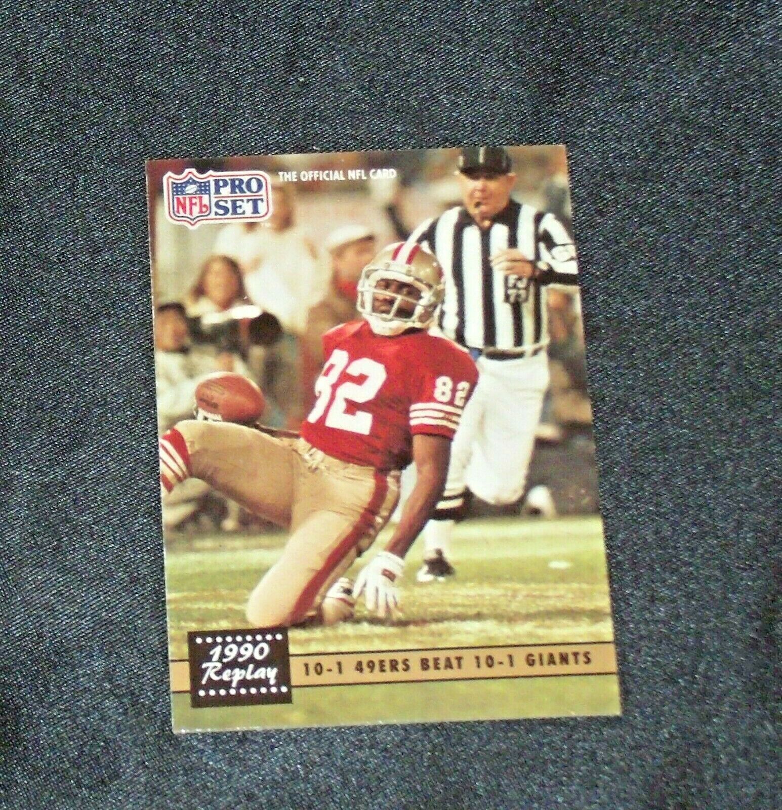 NFL Pro Set Replay Football Trading Cards AA-191807vv Vintage Collectible –  Angels Auction