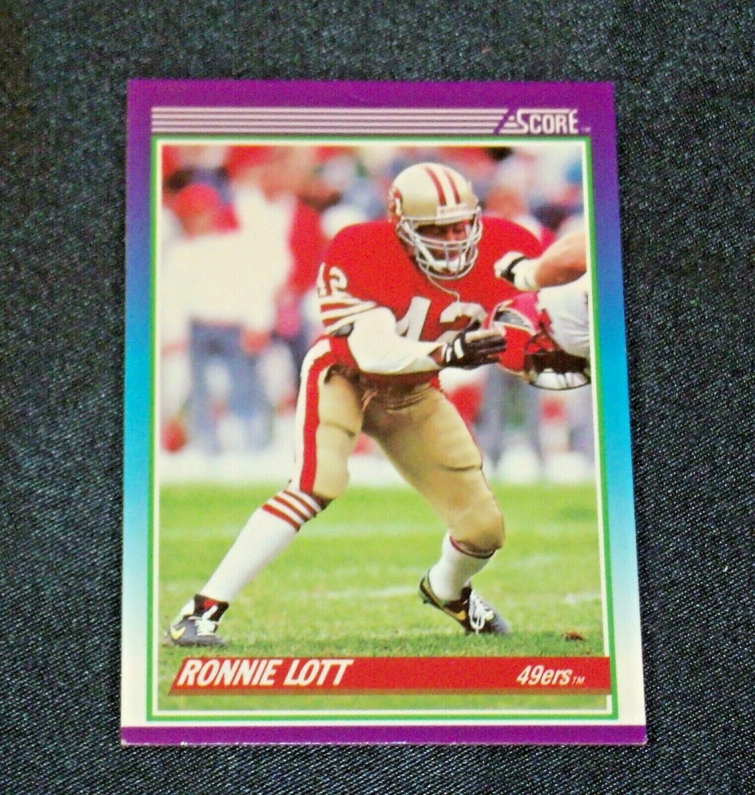 Ronnie Lott #42 — What For! -Authentic Autographed Sports Memorabilia