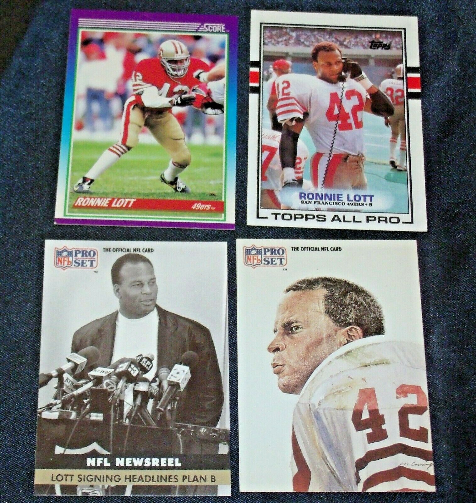 1989 Ronnie Lott Pro Set NFL football card San Francisco 49ers - Sports  Trading Cards, Facebook Marketplace