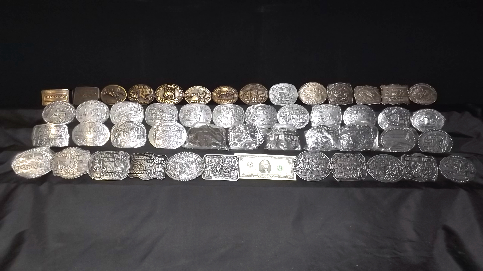 My Collection: National Finals Rodeo Belt Buckle Collection