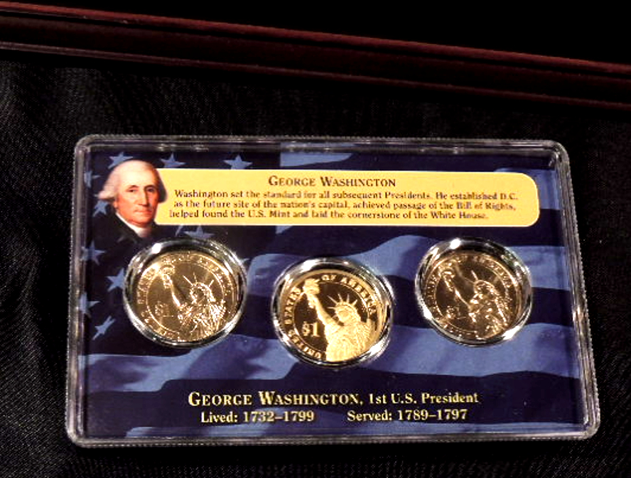 The Complete US Presidential Coin Collection AA21 1599 Angels