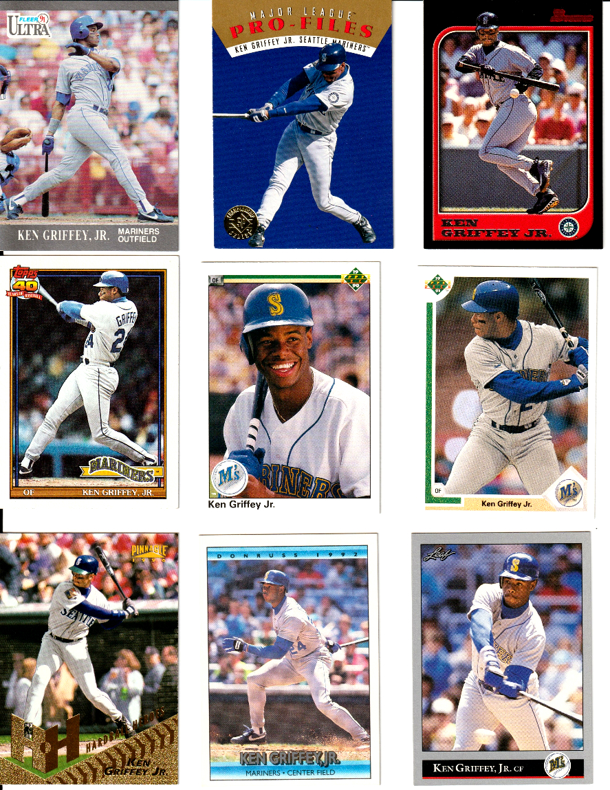 Baseball Sports Trading Cards Ken Griffey Jr. 22B-KGriffey05 – Angels  Auction