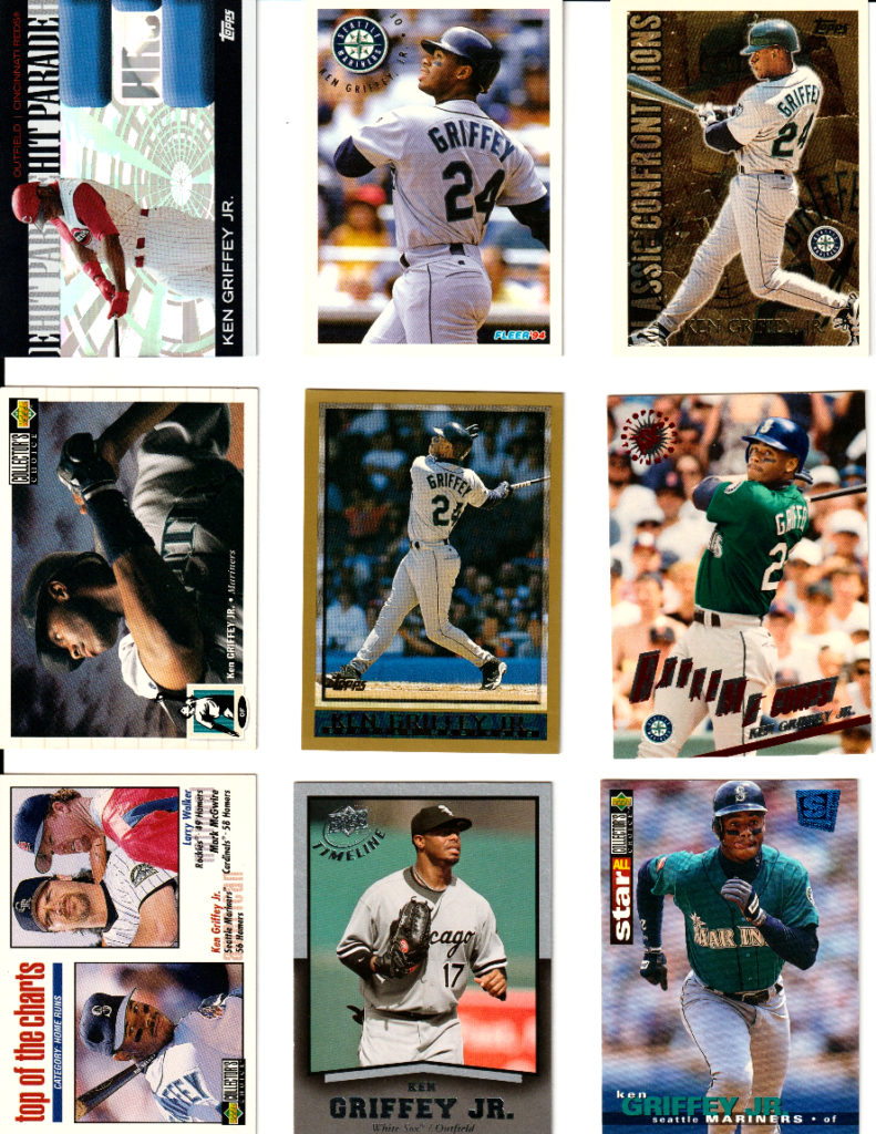 Baseball Sports Trading Cards Ken Griffey Jr. 22B-KGriffey08 – Angels ...